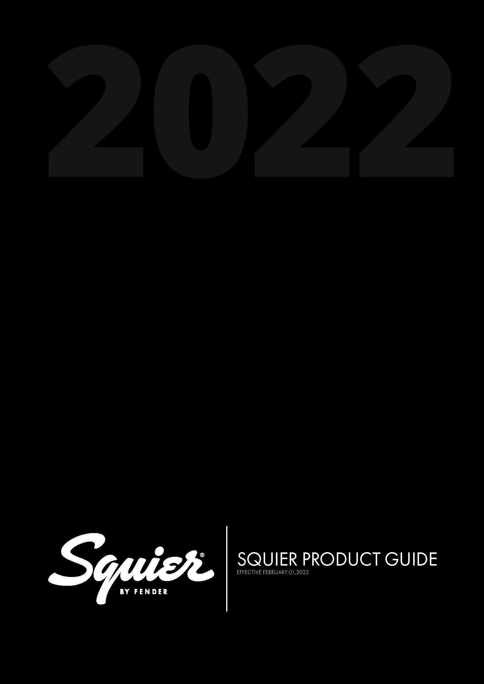 2022 Squier ƷĿ¼